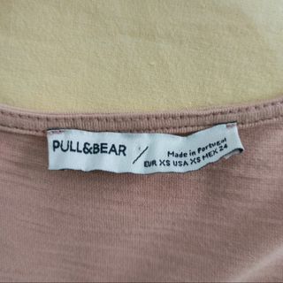 Blusa Encaje Escote Volante Rosa Apagado