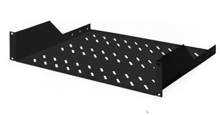 DIGITUS Ripiano fisso - 19 pollici - 2U Fissaggio
