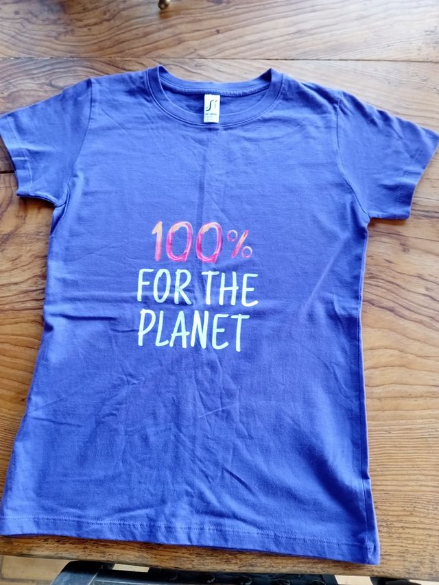 T-shirt 100% for the planet