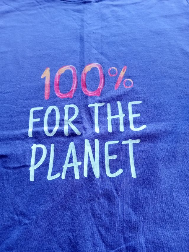 T-shirt 100% for the planet