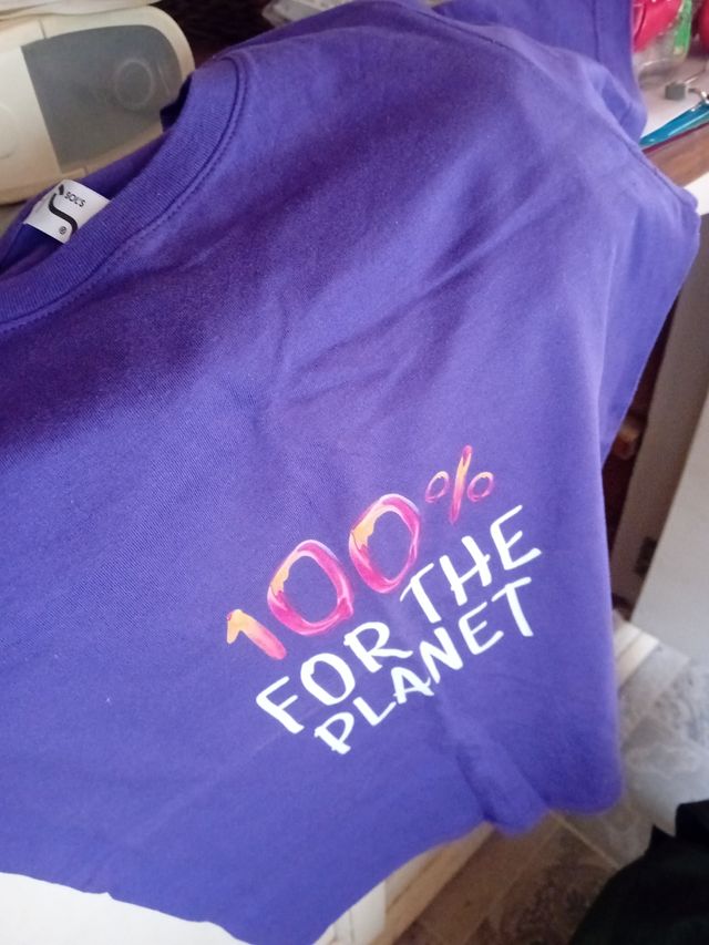 T-shirt 100% for the planet