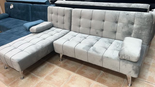 SOFA CAMA CHAISELONGUE REVERSIBLE 3 PLAZAS 198cm