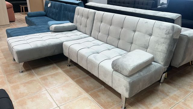 SOFA CAMA CHAISELONGUE REVERSIBLE 3 PLAZAS 198cm