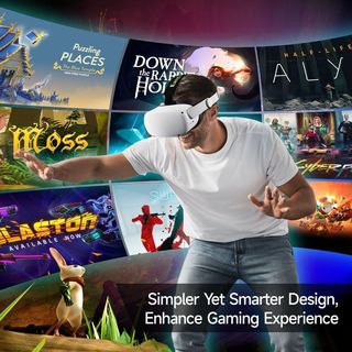 EasySMX correa Oculus Quest 2 amarillo