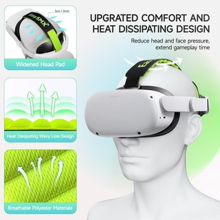 EasySMX correa Oculus Quest 2 amarillo