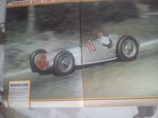 fascicoli auto da corsa  d'epoca