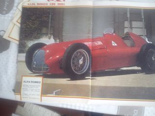 fascicoli auto da corsa  d'epoca