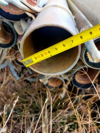 Tubería de riego aluminio