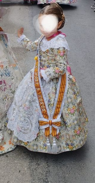 Traje fallera niña: