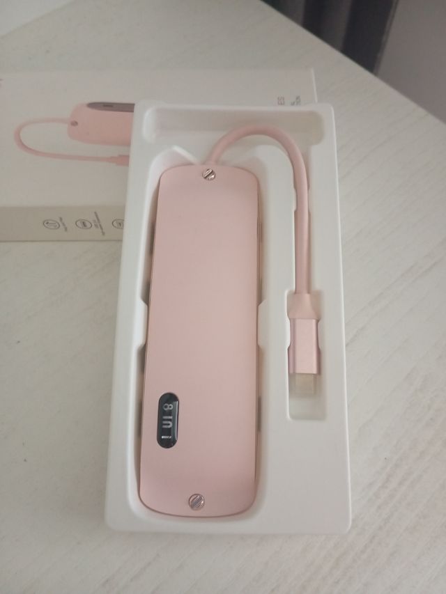 Harmónica Series 8 in 1 Dock station rosa  Nuevo