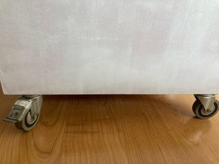 Mesa centro cristal-madera beige