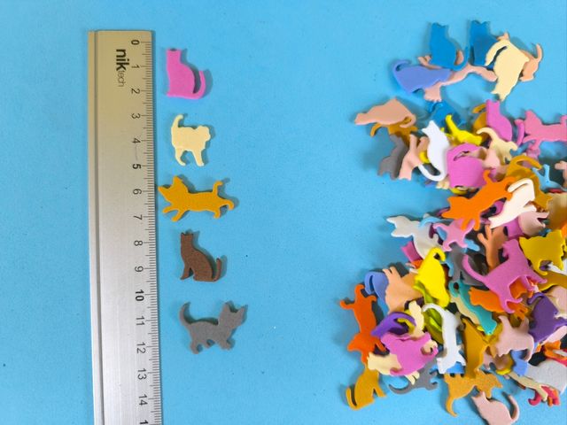 Gattini in gomma Eva eva.