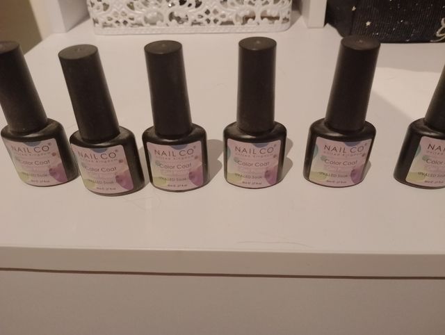 6 Esmaltes semipermanentes NAILCO