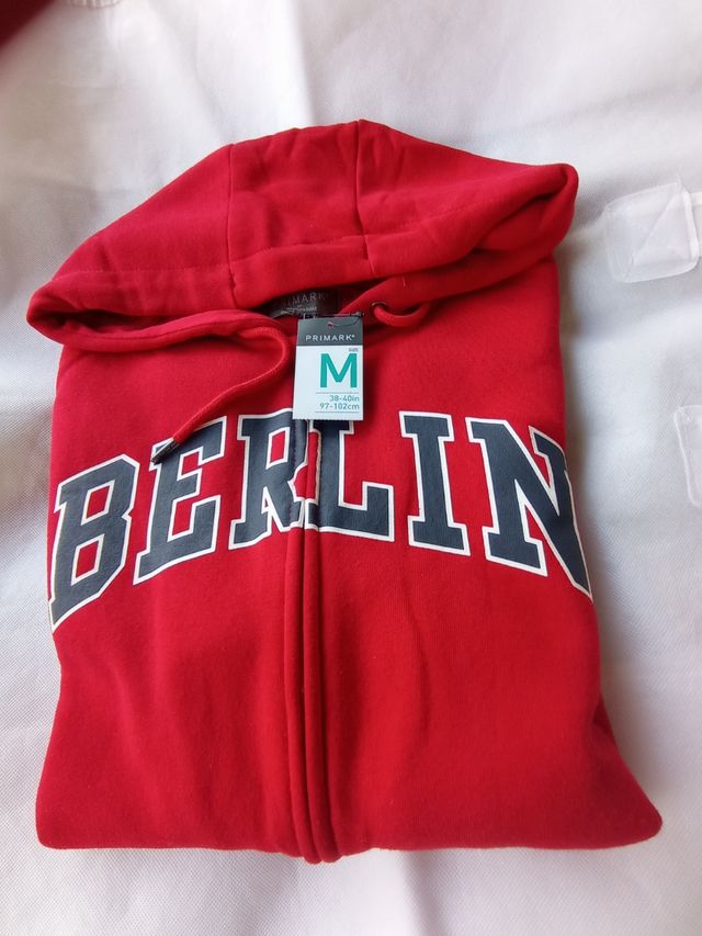 Felpa rossa Primark tg.M