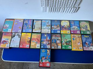 Lotto di 19 Vhs Disney