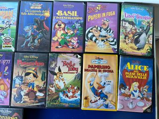 Lotto di 19 Vhs Disney