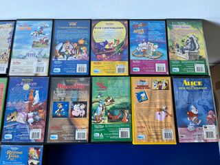 Lotto di 19 Vhs Disney