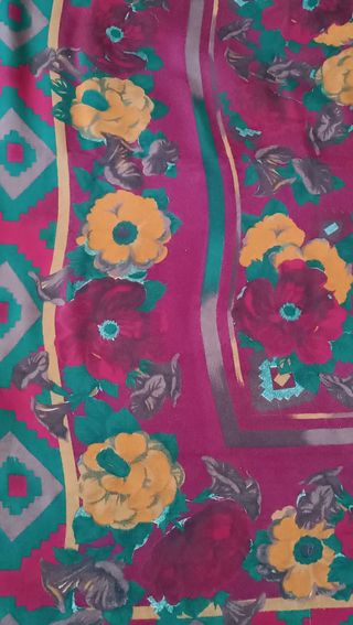 Manton regional: Rojo y verde