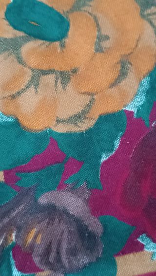 Manton regional: Rojo y verde