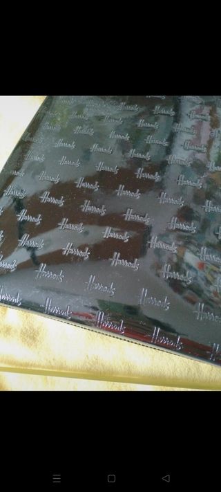 Borsa in vernice Harrods