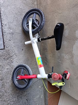 Bici sin pedales