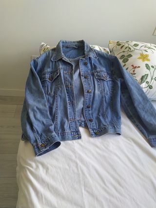 Cazadora vaquera azul