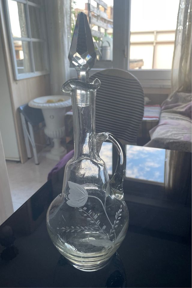 DECANTER IN CRISTALLO TAGLIATO