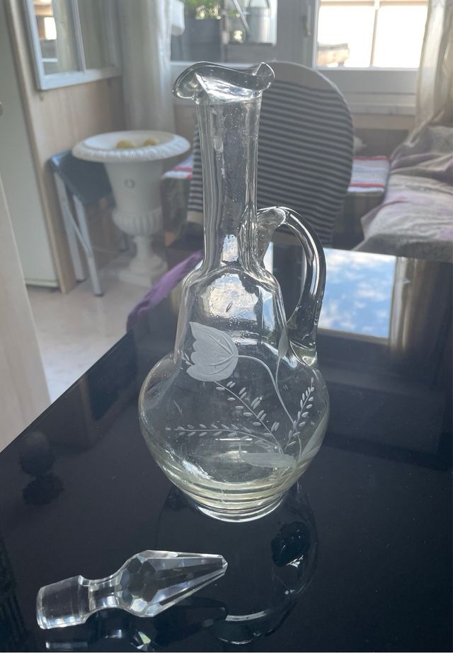 DECANTER IN CRISTALLO TAGLIATO