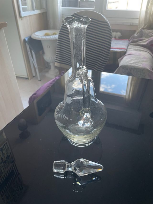 DECANTER IN CRISTALLO TAGLIATO