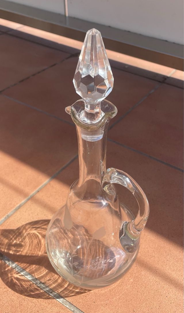 DECANTER IN CRISTALLO TAGLIATO