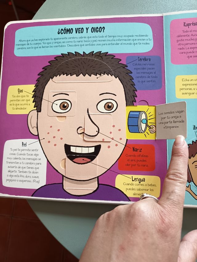 El cuerpo humano libro infantil