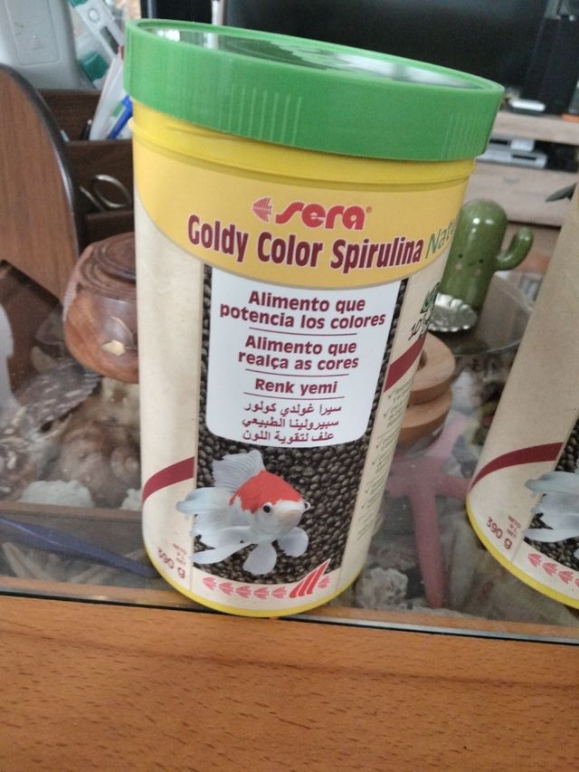 2botes
Sera Goldy Color Spirulina 300g