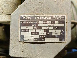 Compresor Puska 1.5HP - Añ82