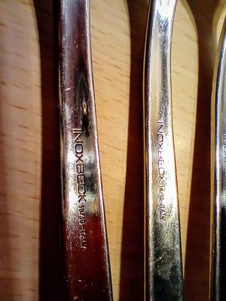 Forchette da dolce inox