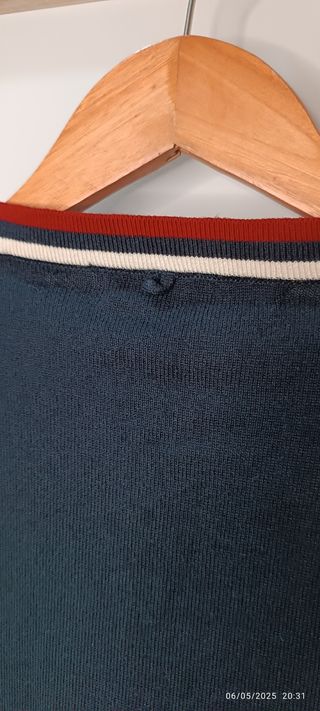 Cárdigan Zara Man azul marino