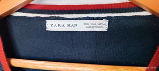 Cárdigan Zara Man azul marino