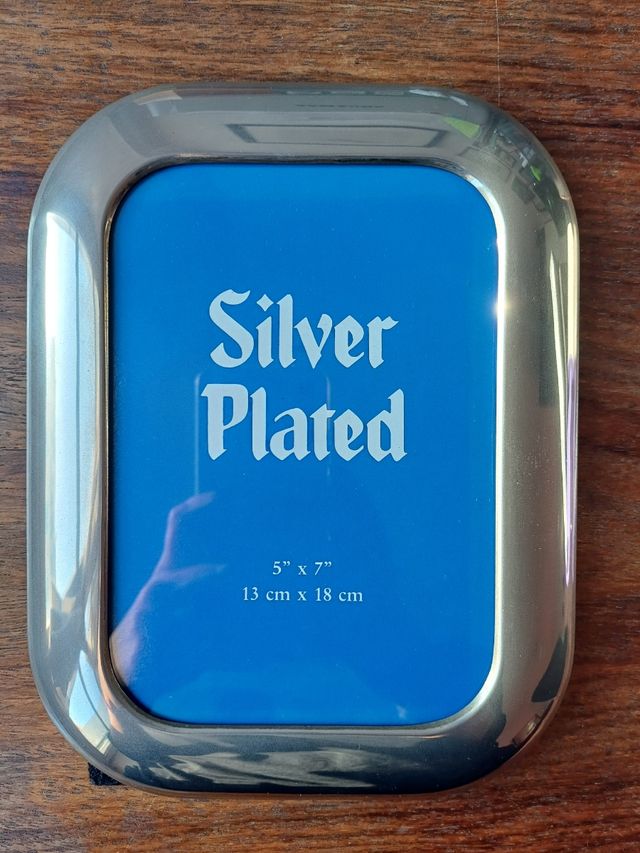 Cornice placcata argento vintage