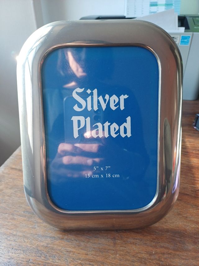 Cornice placcata argento vintage