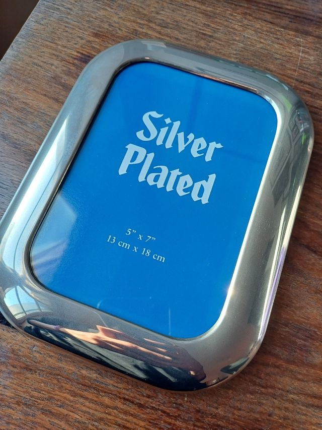 Cornice placcata argento vintage