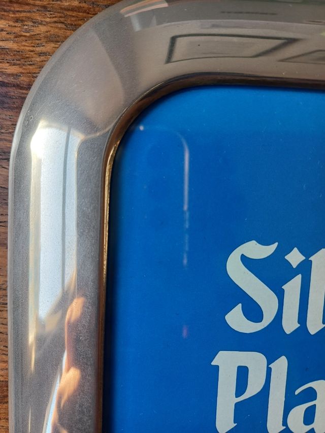 Cornice placcata argento vintage