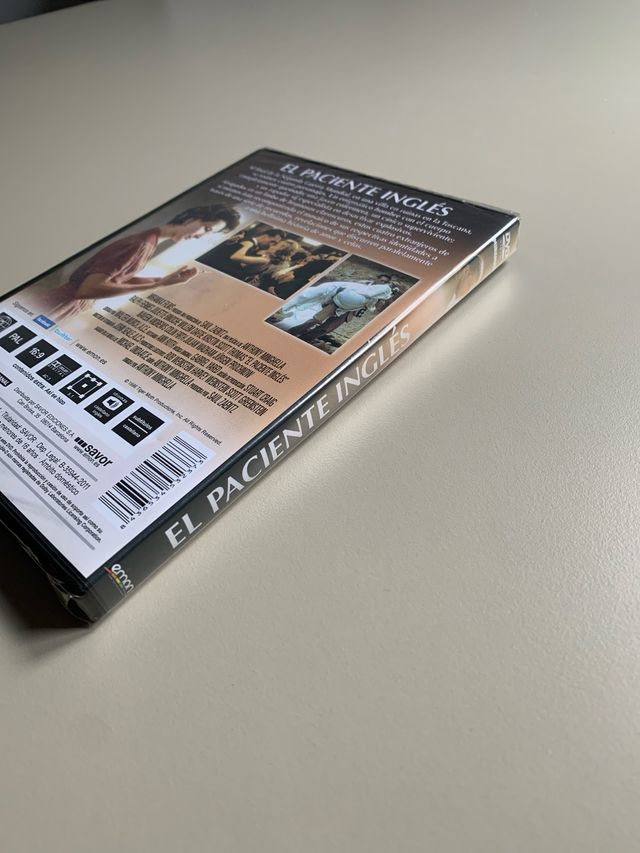 El Paciente Inglés DVD Precintada