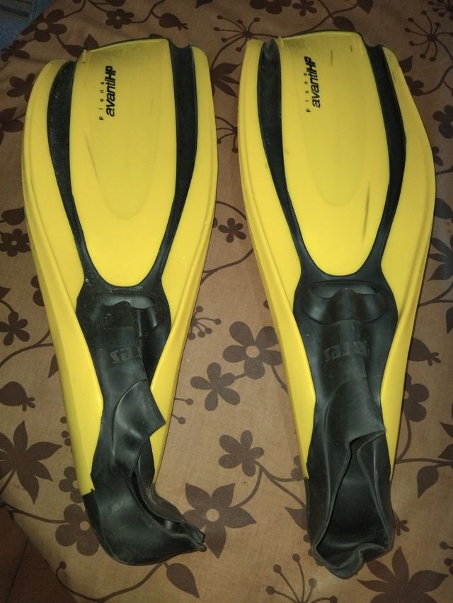 Aletas de pato o buceo