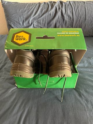 Zapatos seguridad Bee Work - negros