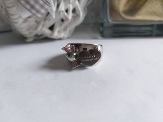 Anello 2 Charms acciaio Morellato 