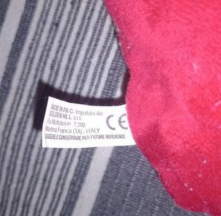 Peluche cuore 