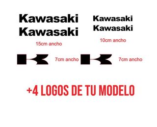 PEGATINAS KAWASAKI - TODOS MODELOS