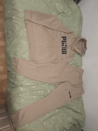 Chandal puma color beige