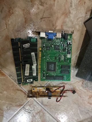 Placa Base Asus P2B con procesador 