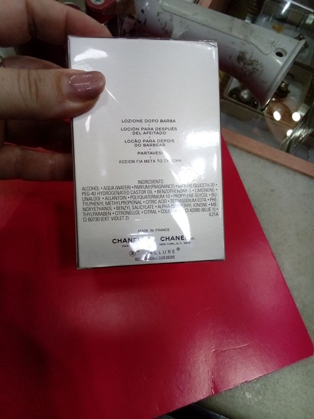 Dopobarba Chanel Allure