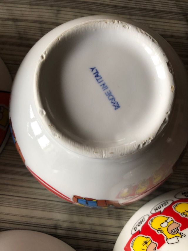 Ciotole Simpson originali